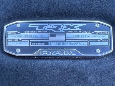 2022 RAM 1500 TRX Crew Cab 4x4 5'7' Box