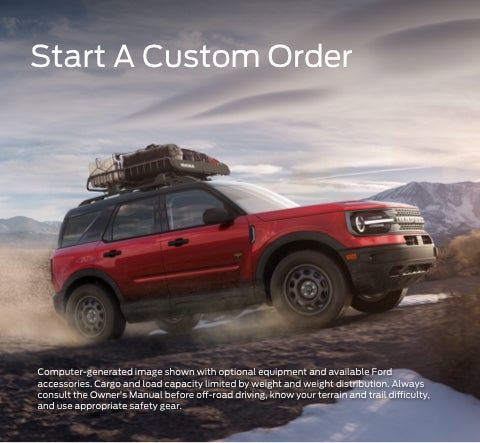 Start a custom order | River Bend Ford, Inc. in Bainbridge GA