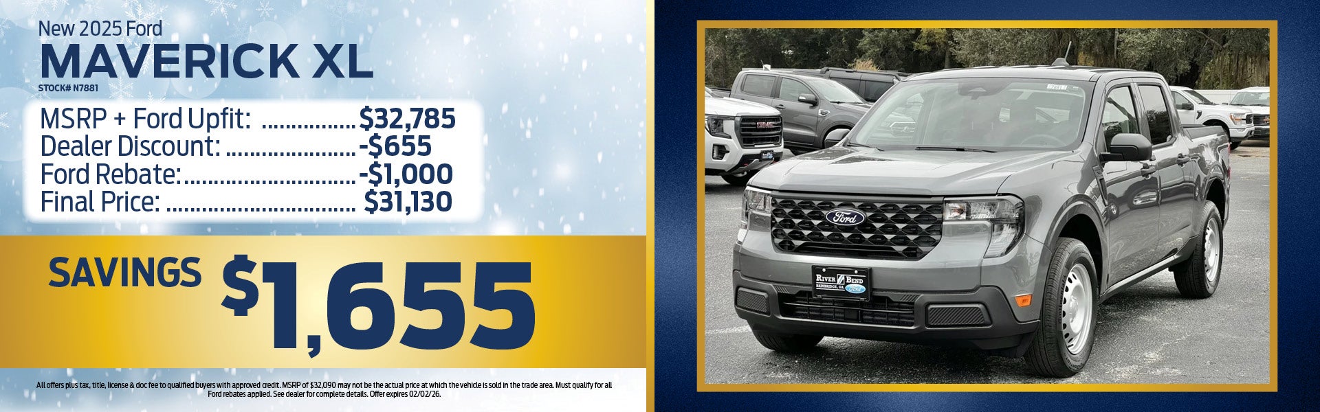 New 2025 Ford Maverick XL