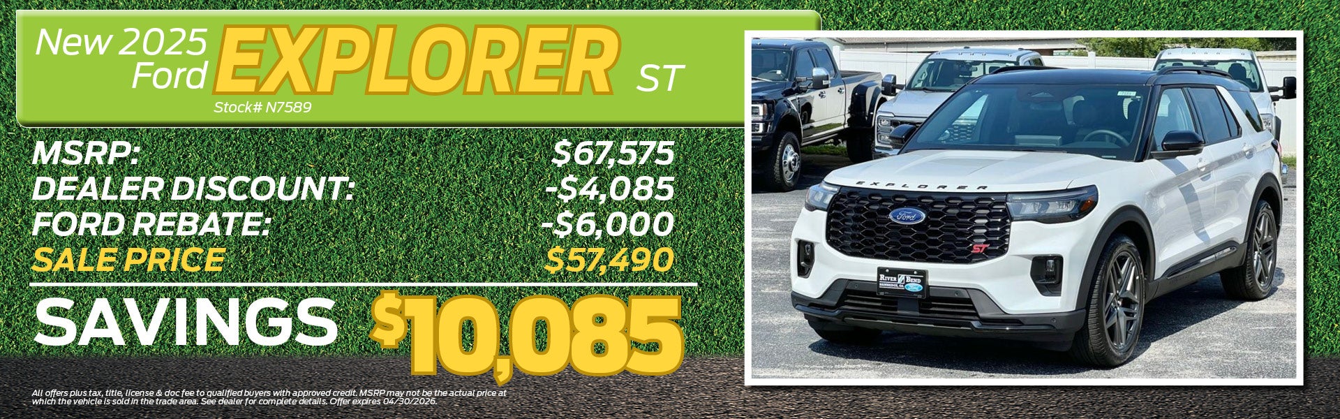 New 2025 Ford Explorer ST