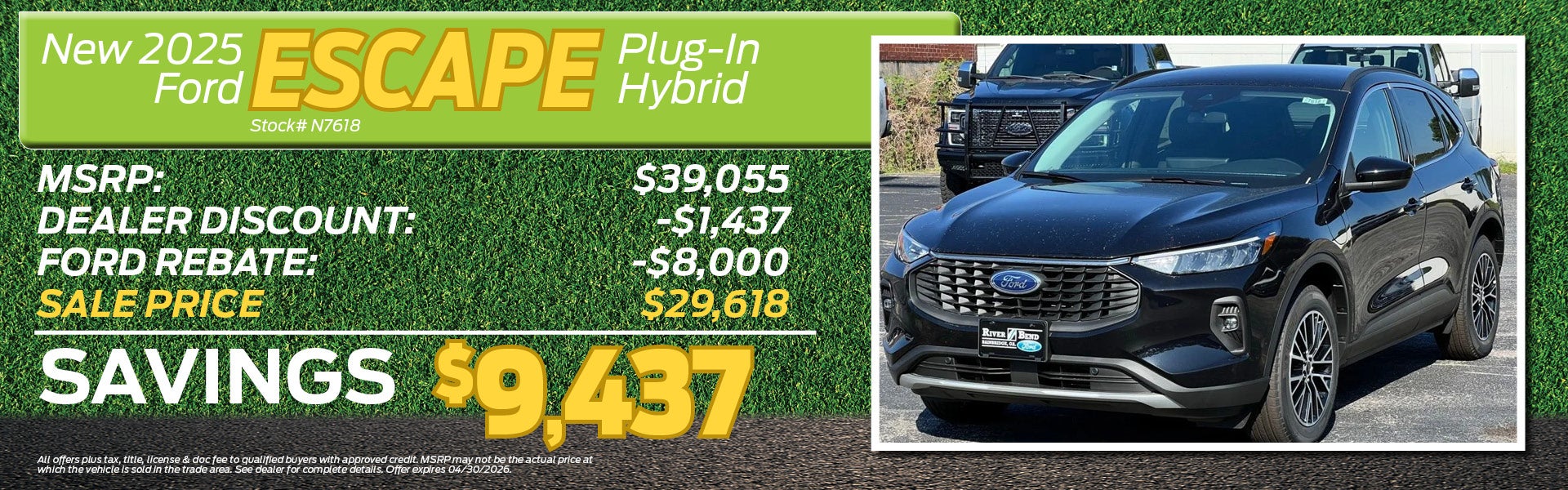 New 2025 Ford Escape Hybrid