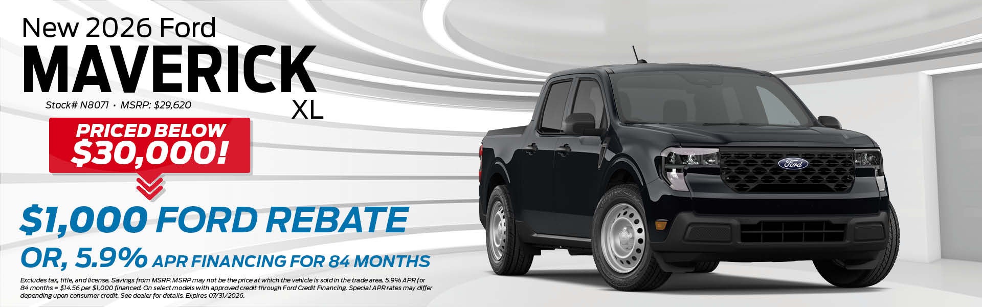 New 2026 Ford Maverick