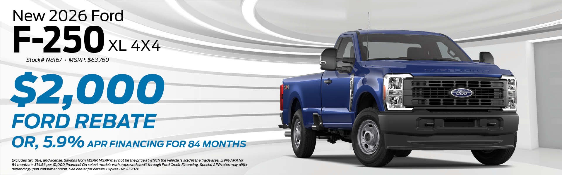 New 2026 Ford F-250 XL