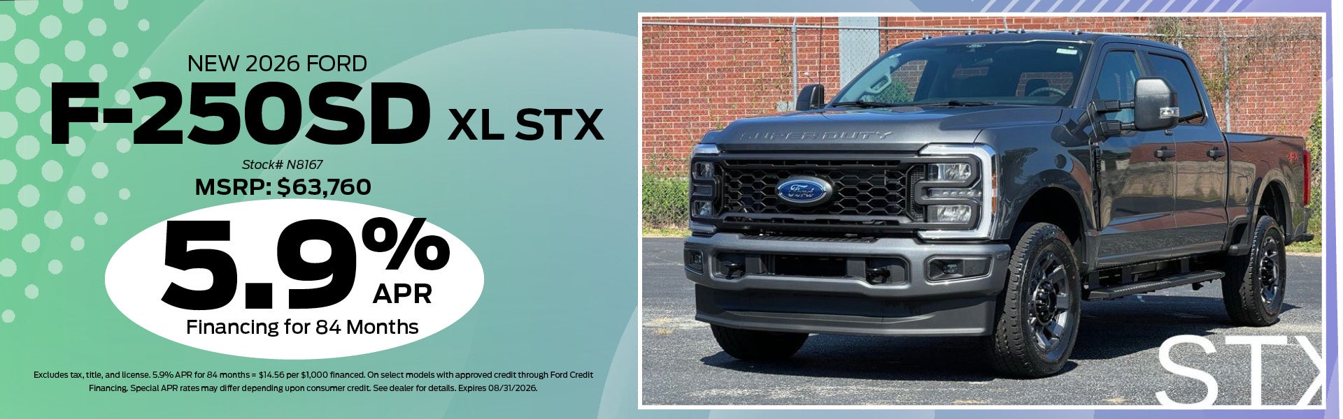 New 2026 Ford F-250SD 