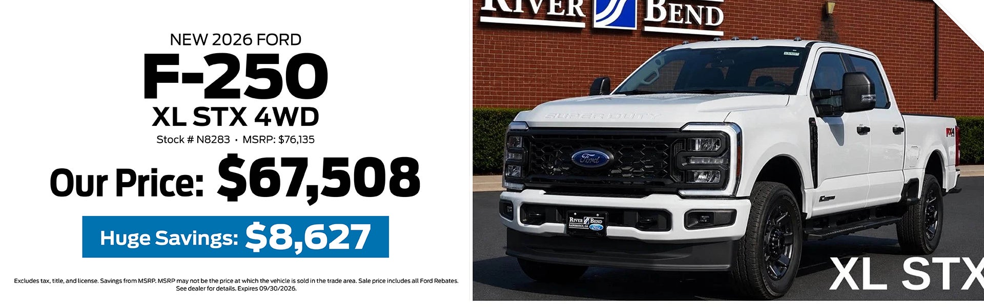 New 2026 Ford F-250 XL STX
