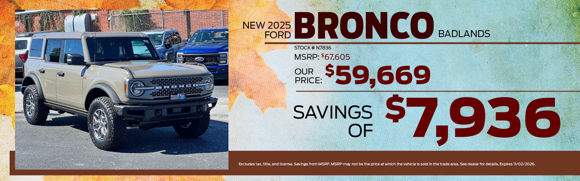 New 2026 Ford Bronco