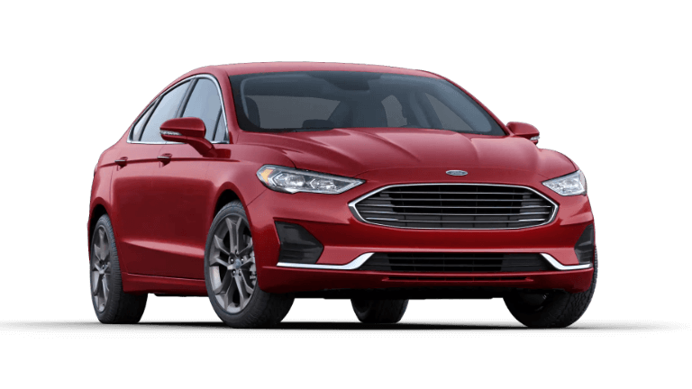 2020 Ford Fusion SEL Exterior - Rapid Red