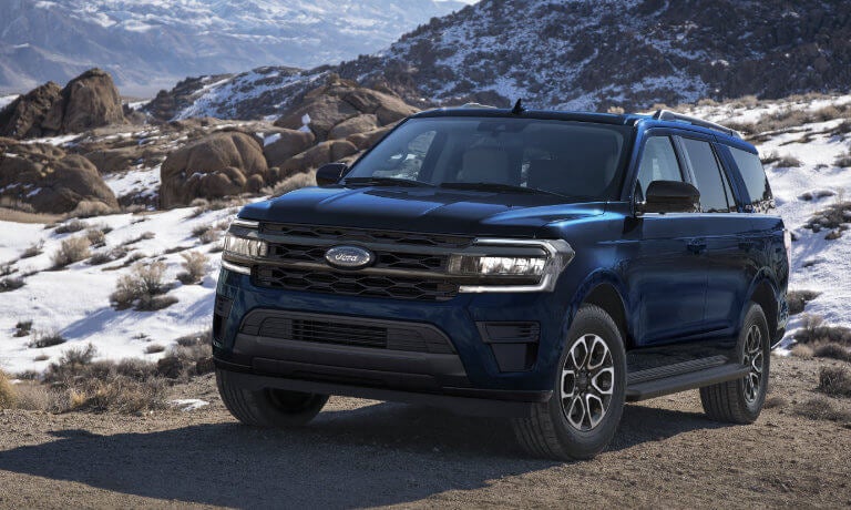 2022 Ford Expedition Exterior Snowy Mountains