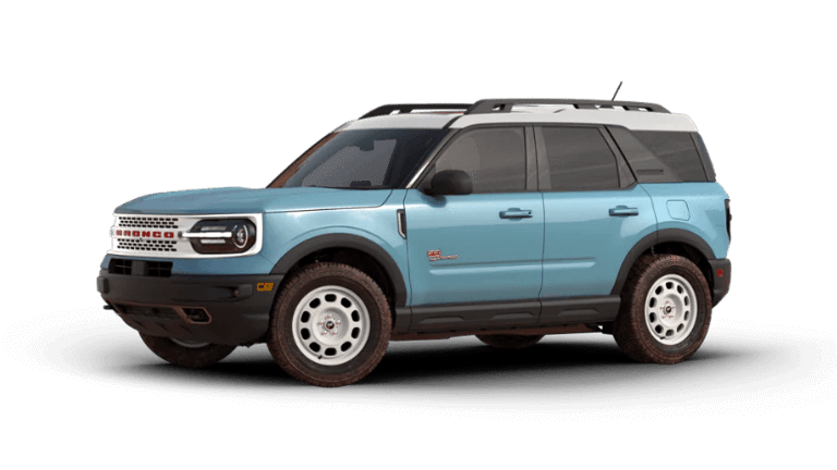 2023 Ford Bronco Sport Heritage Limited Exterior - Robin's Egg Blue