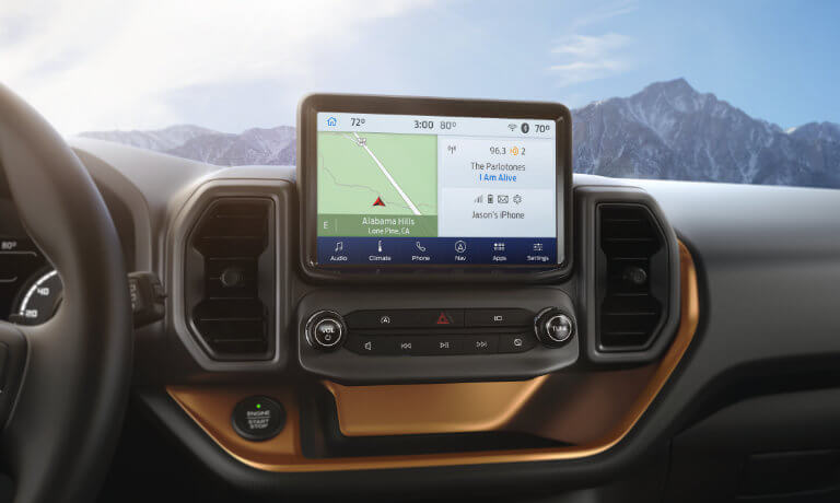 2023 Ford Bronco Sport Interior Infotainment System
