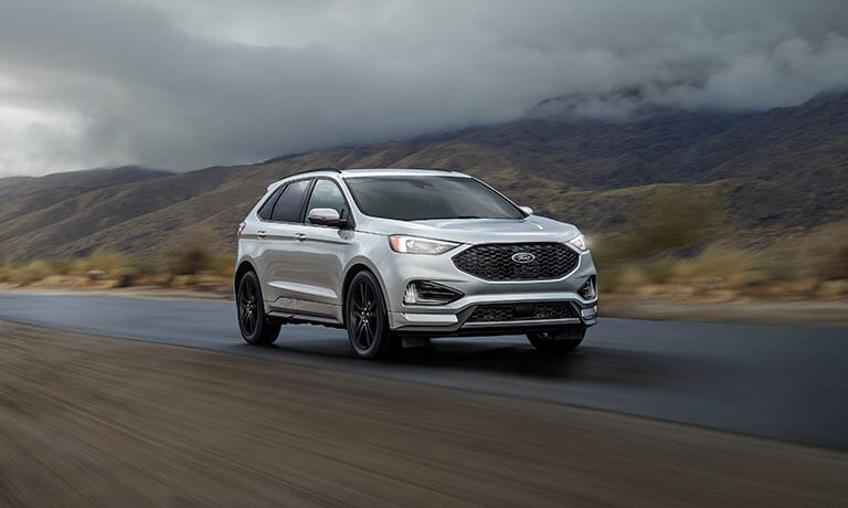 2024 Ford Edge Exterior Driving In A Valley