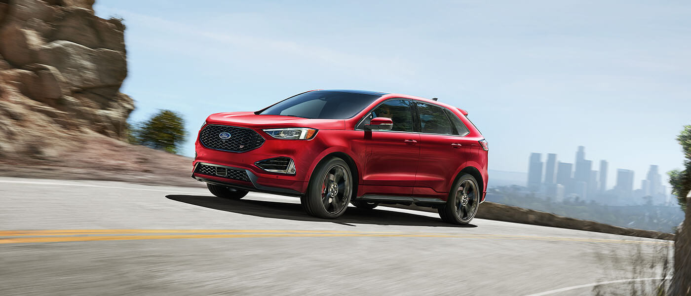 2024 Ford Edge Exterior Driving On Rocky Road