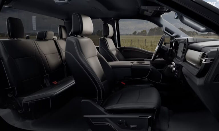 2024 Ford Super Duty Interior Seating Side View