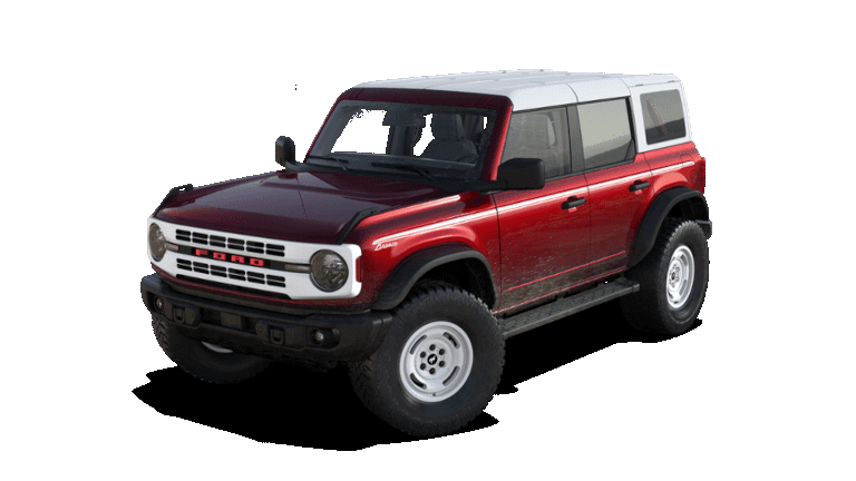 2025 Ford Bronco Heritage Edition Exterior - Ruby Red Metallic