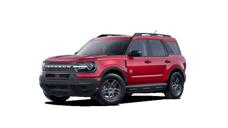 2025 Ford Bronco Sport Big Bend Exterior - Ruby Red Metallic Tinted Clearcoat