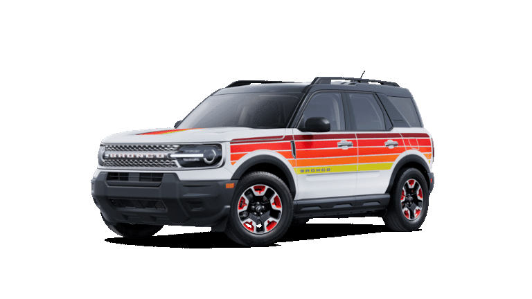 2025 Ford Bronco Sport Free Wheeling Exterior - Oxford White