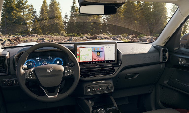 2025 Ford Bronco Sport Interior Front Dashboard And Infotainment System