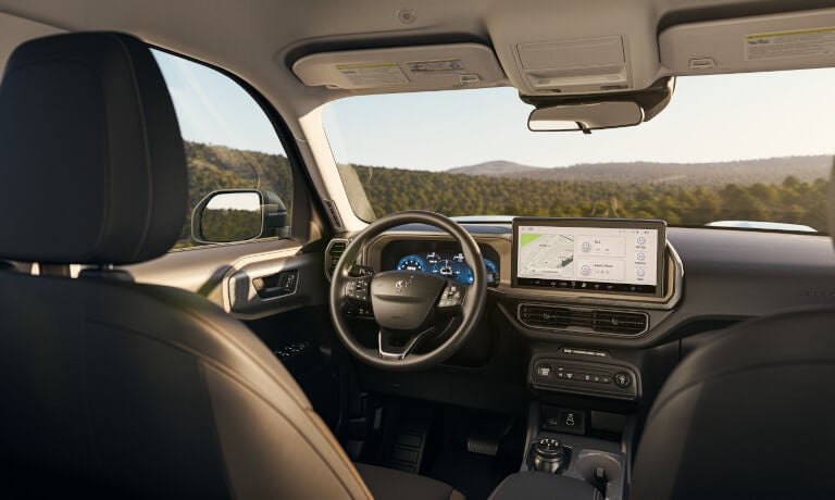 2025 Ford Bronco Sport Interior Front Dashboard And Seats