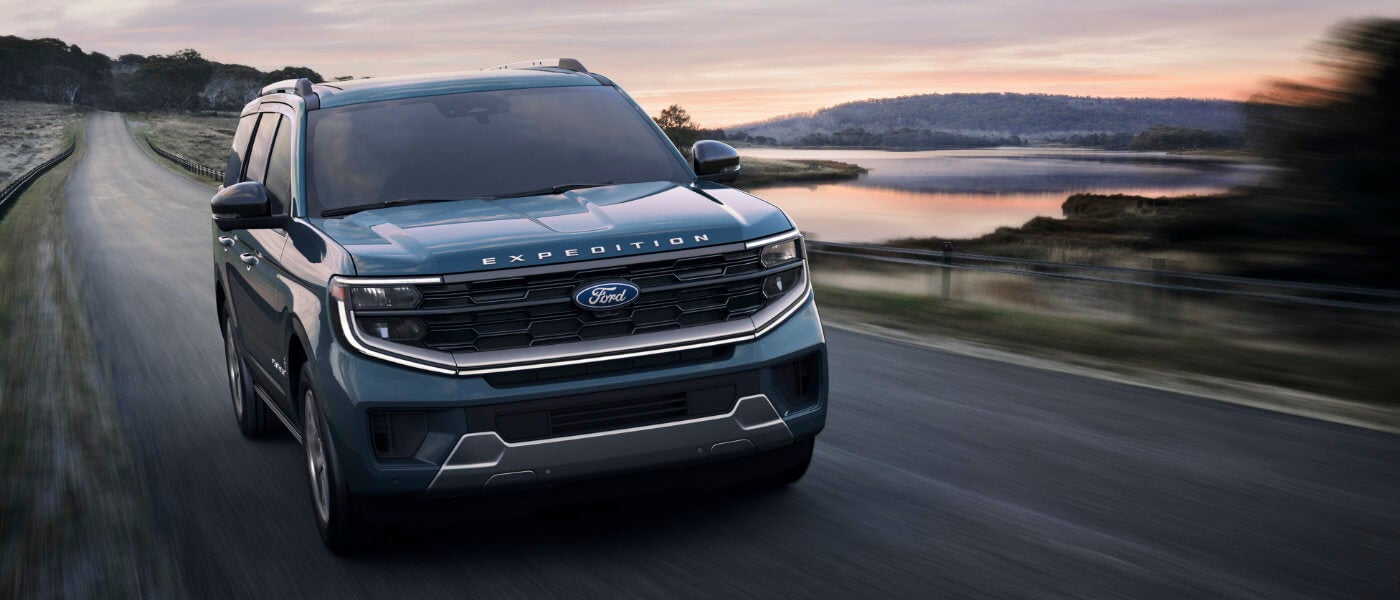 2025 Ford Expedition Exterior On Blurred Lake Road