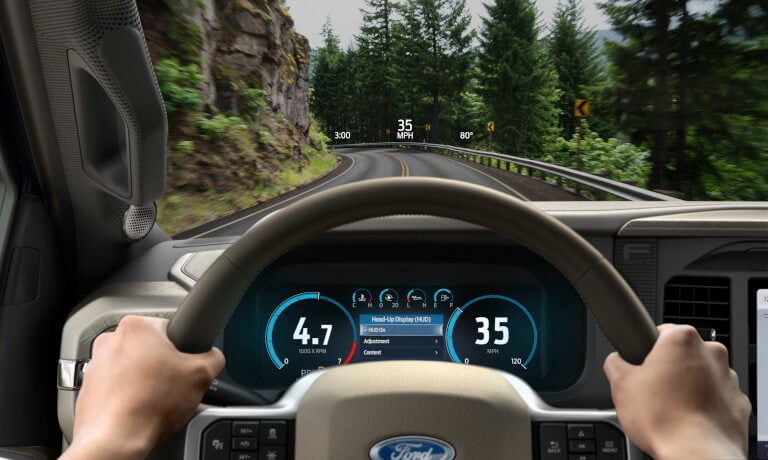 2025 Ford F-150 Interior Heads Up Display