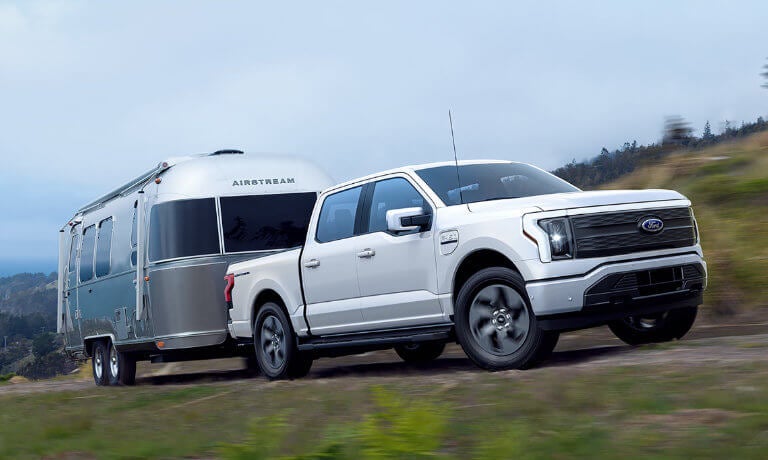 2025 Ford F-150 Lightning Exterior Towing Airstream