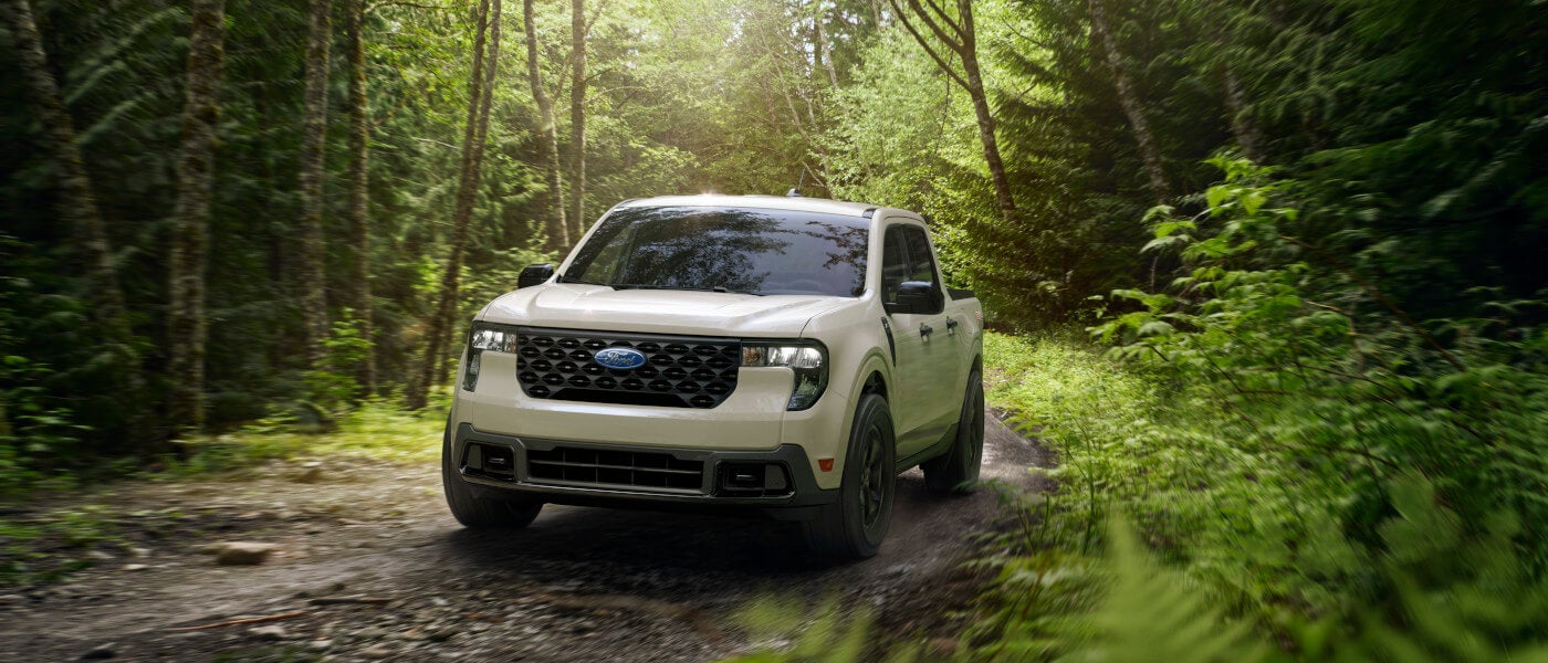 2025 Ford Maverick Exterior Driving In Forest