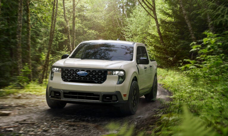 2025 Ford Maverick Exterior Driving In Forest