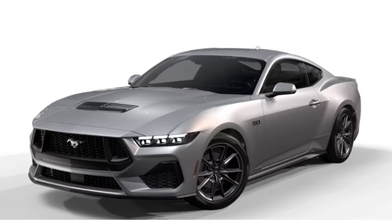 2025 Ford Mustang GT Premium Exterior - Iconic Silver Metallic