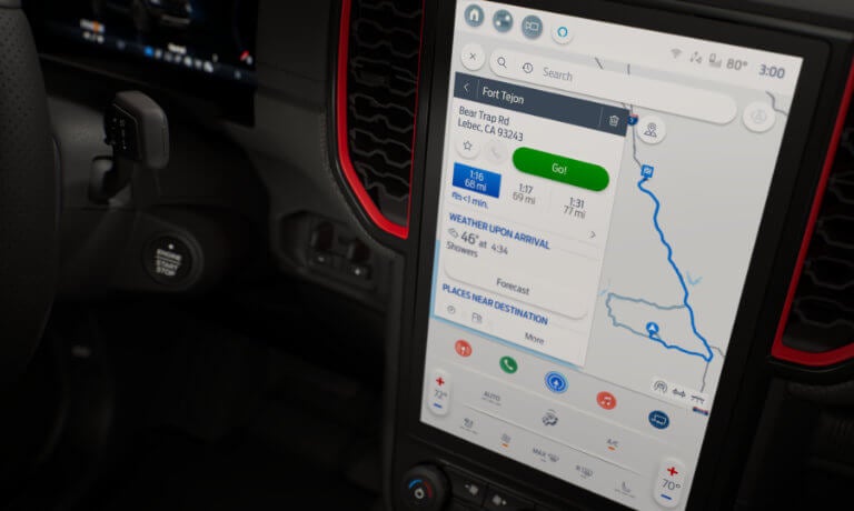 2025 Ford Ranger Interior Infotainment Screen