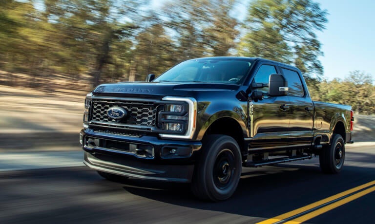 2025 Ford Super Duty Exterior Driving On Highway