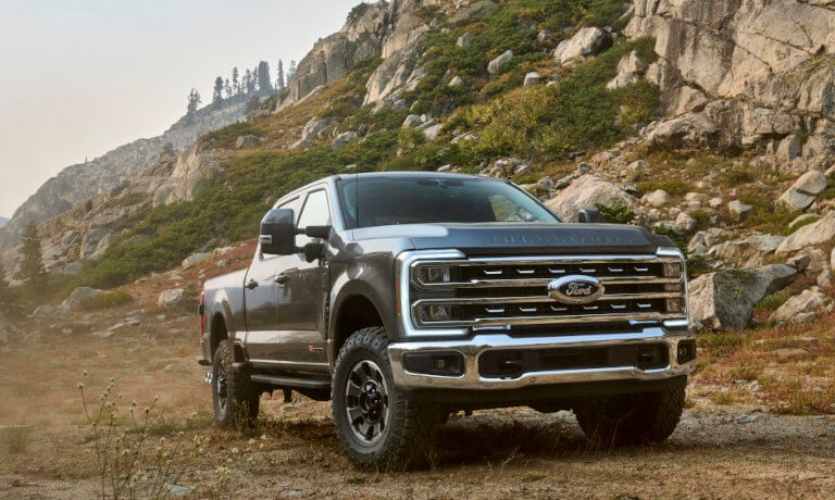 2025 Ford Super Duty Exterior Parked In Mountains