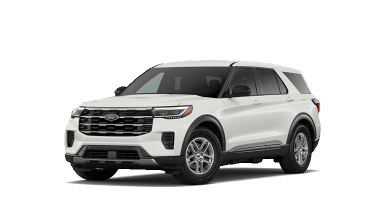 2026 Ford Explorer Active 100A Exterior - Star White Metallic TriCoat