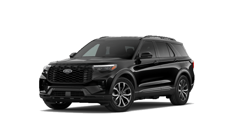 2026 Ford Explorer ST-Line Exterior - Agate Black
