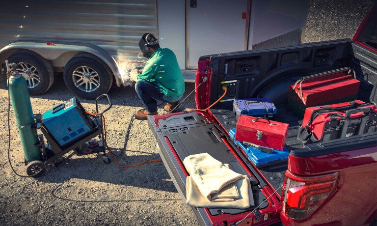 2026 Ford F-150 Exterior Bed Powering Welding Equipment