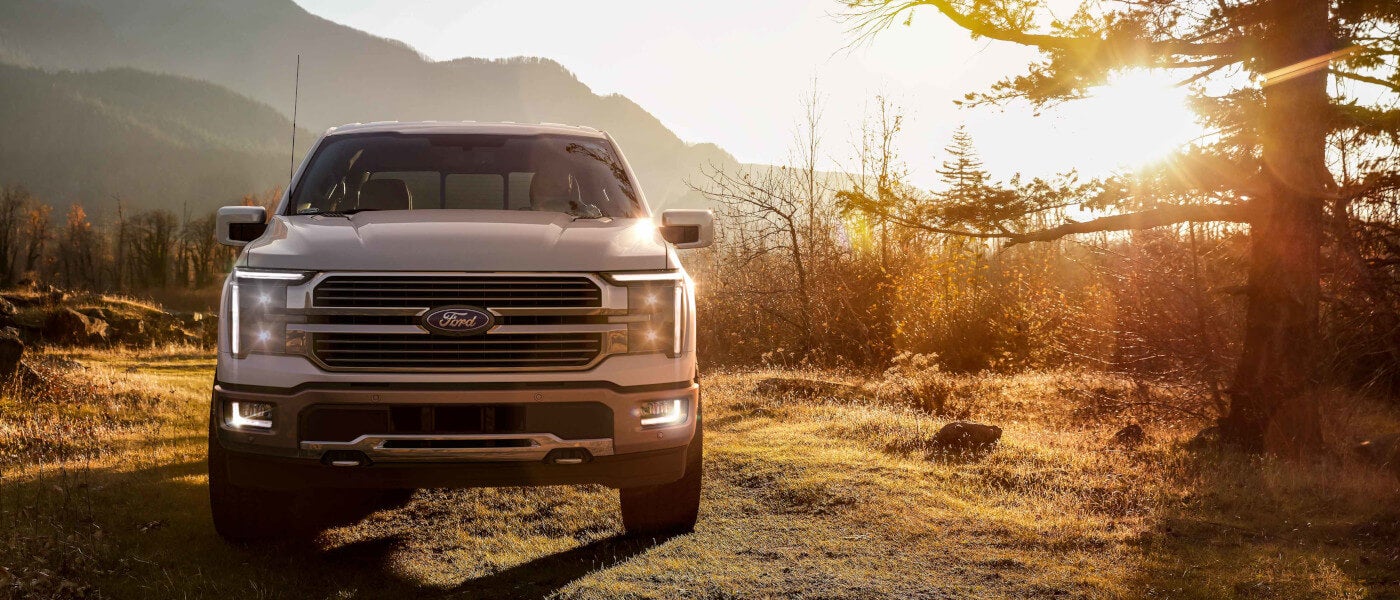 2026 Ford F-150 Exterior In Forest At Sunrise