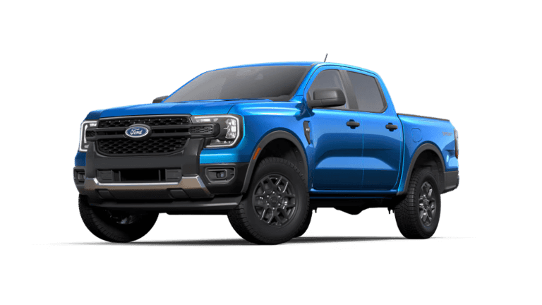2025 Ford Ranger XLT Exterior - Velocity Blue Metallic