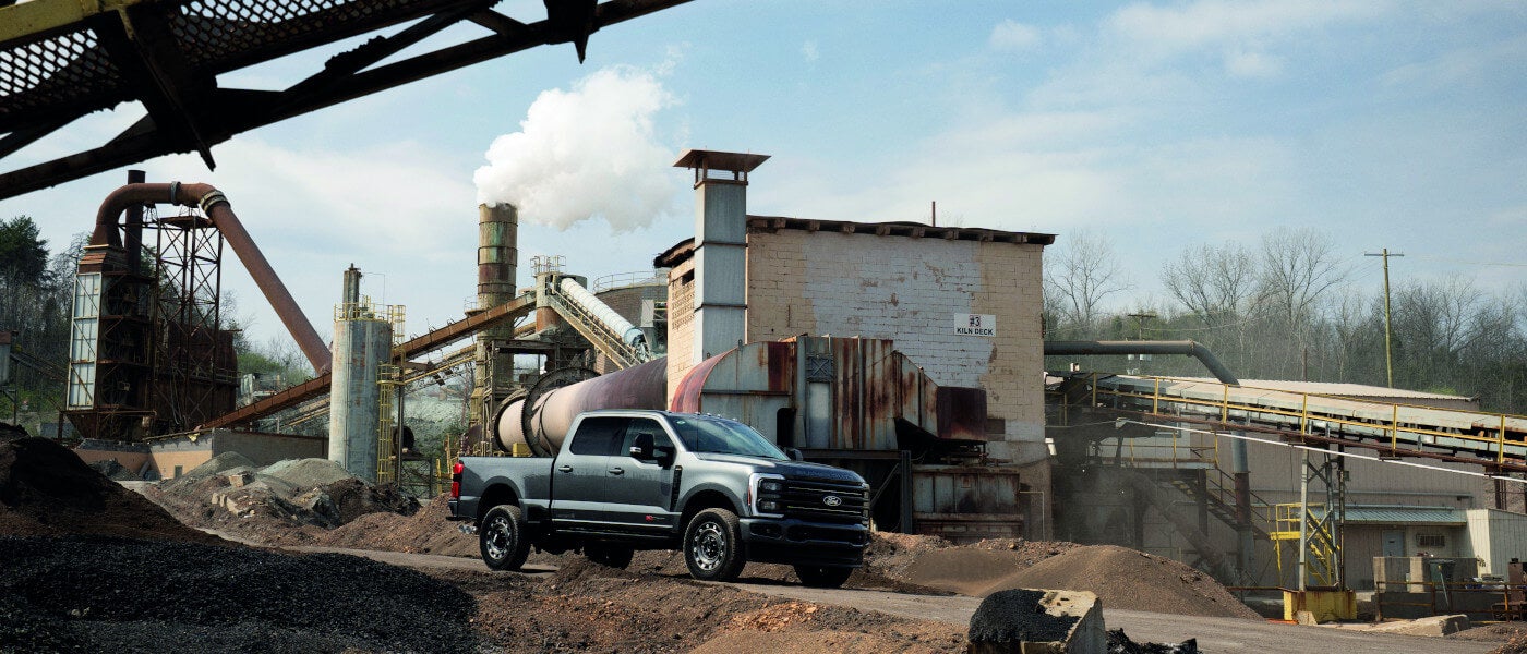 2027 Ford Super Duty Exterior At Construction Site