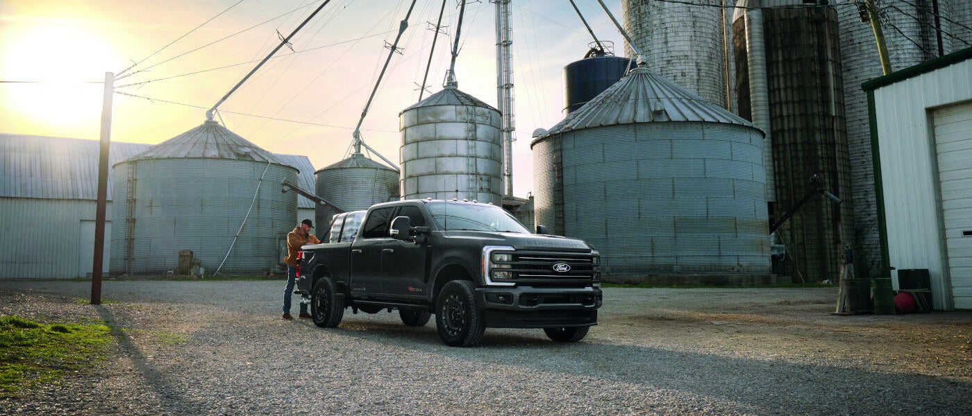 2027 Ford Super Duty Exterior Parked On Farm