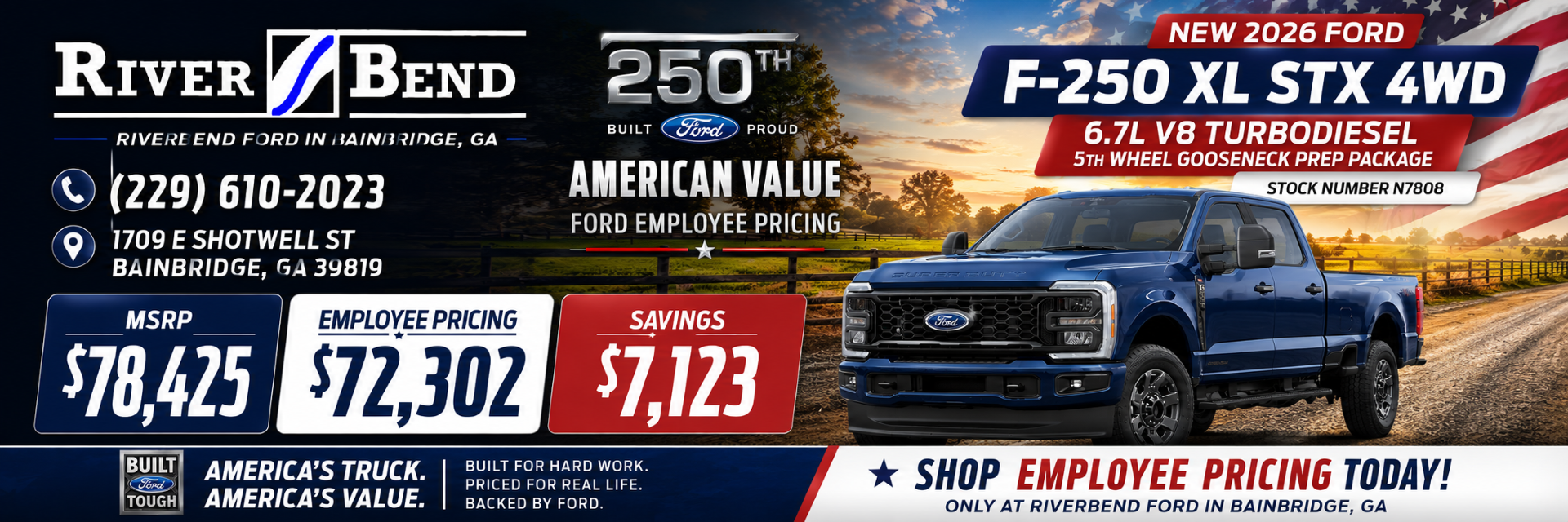 2026 Ford F-250 Employee Pricing