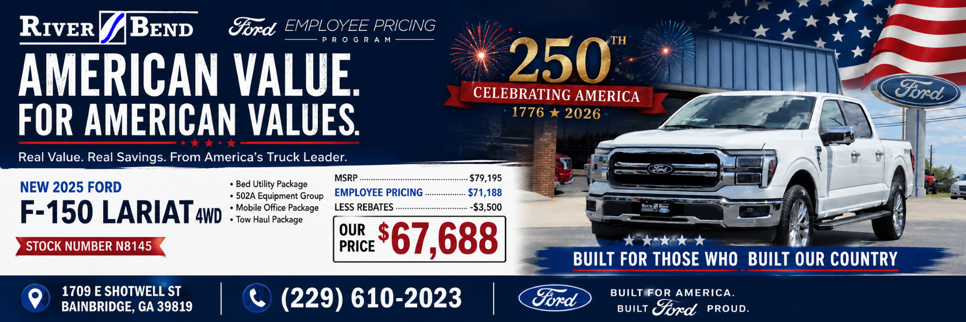 2025 F-150 Lariat Employee Pricing