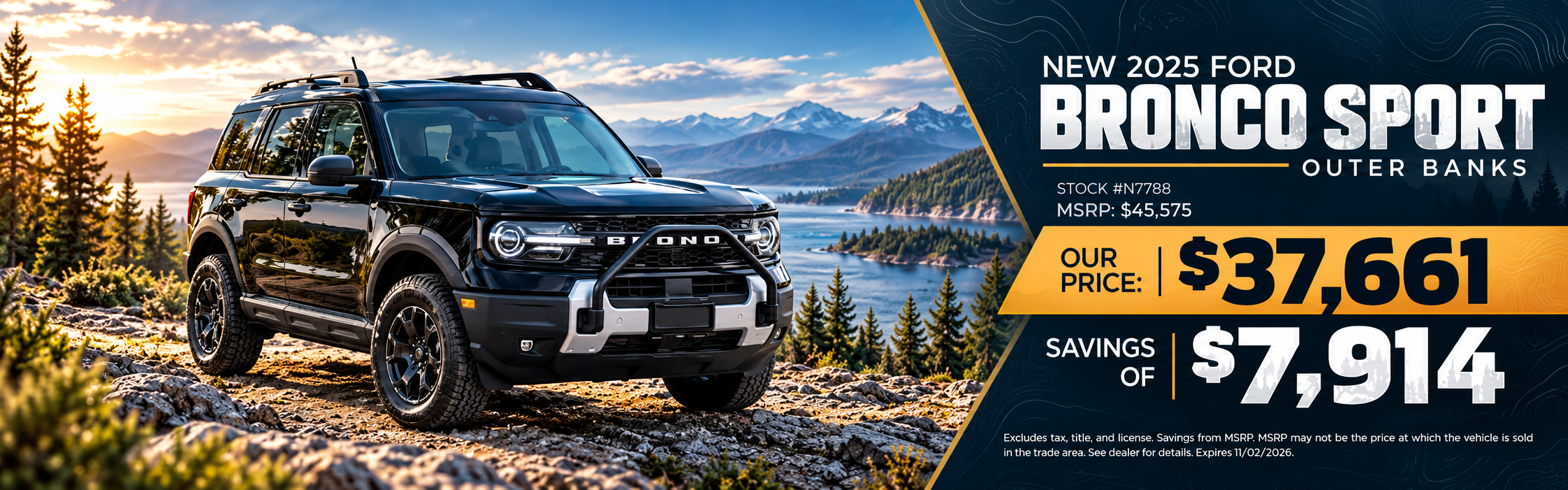 New 2025 Ford Bronco Sport