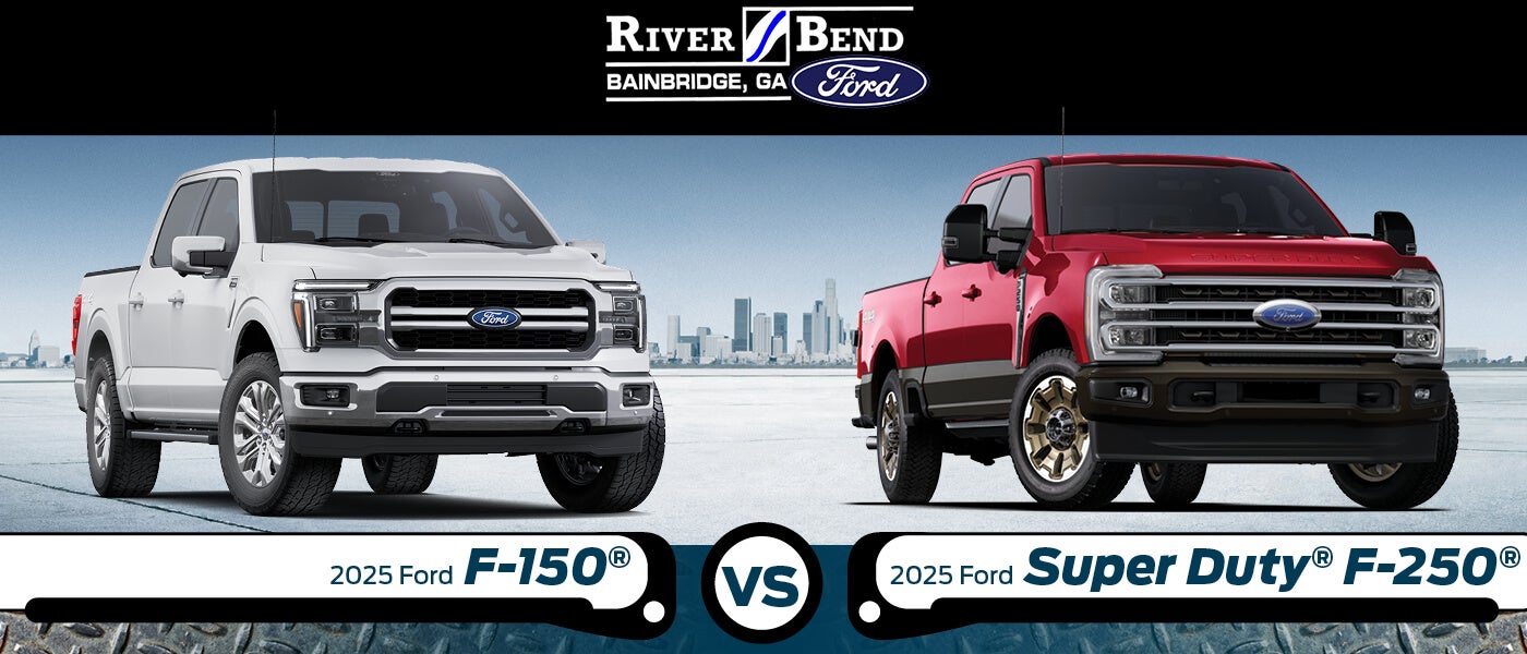 2025 Ford F-150 vs. Super Duty F-250
