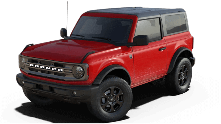 2022 Ford Bronco Big Bend Exterior - Race Red