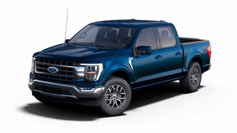 2022 Ford F-150 Lariat Exterior - Antimatter Blue