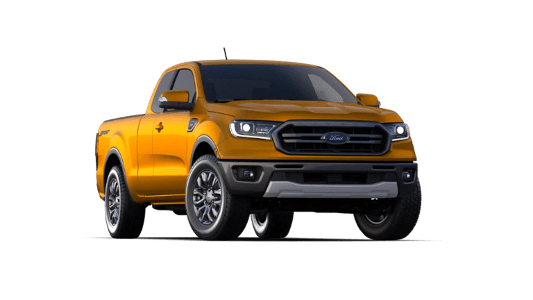 2022 Ford Ranger Lariat Exterior - Cyber Orange Metallic