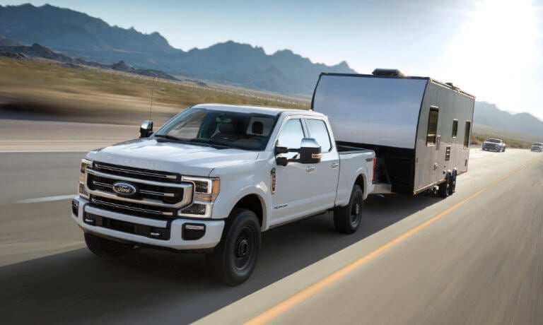 2022 Ford SuperDuty Exterior Towing Camper